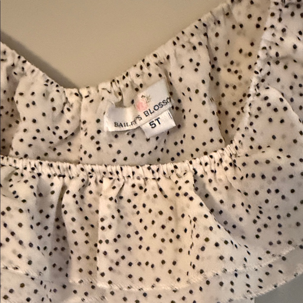 Charming Cream Ruffle Dress - Picture 3 of 7